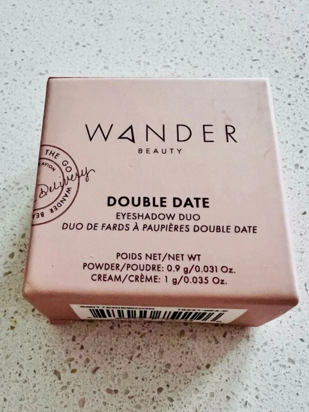 WANDER Beauty Eyeshadow Duo Double Date Powder Smitten Cream Swoon NIB Mirror